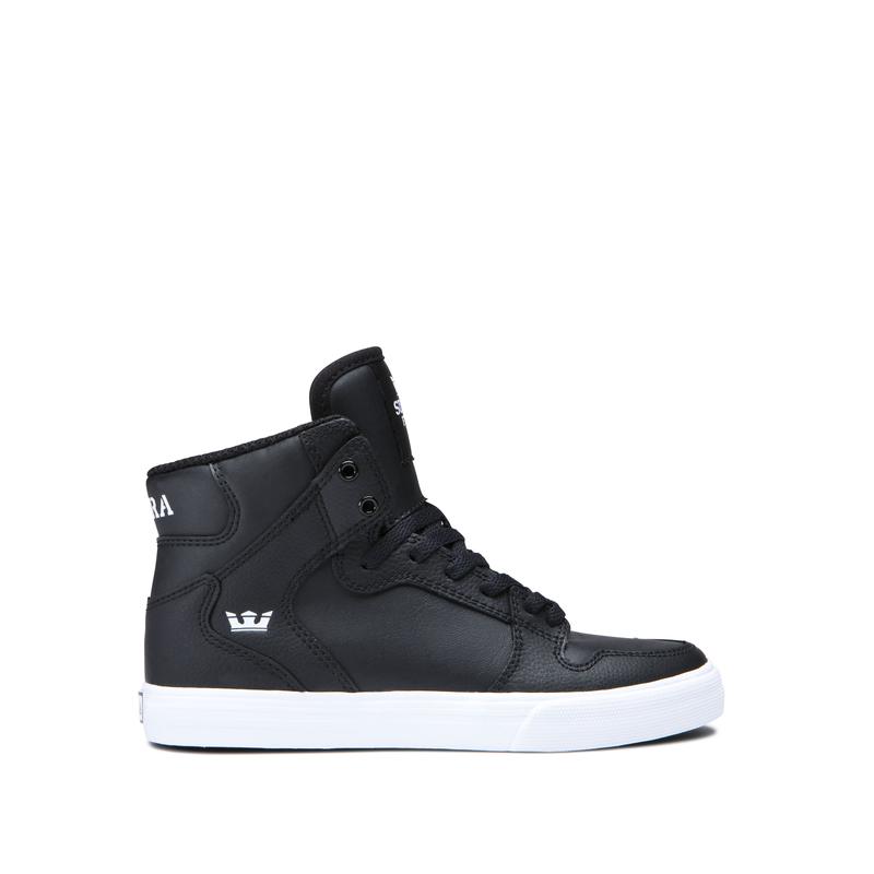 Zapatillas Altas Supra Argentina Niños - VAIDER Negras (ADXKN-9708)